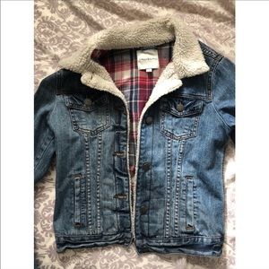 Denim Jacket w/fur